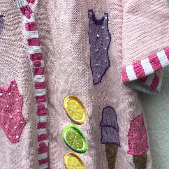 Quacker Factory 1X tunic length sweater EUC - Picture 4 of 7